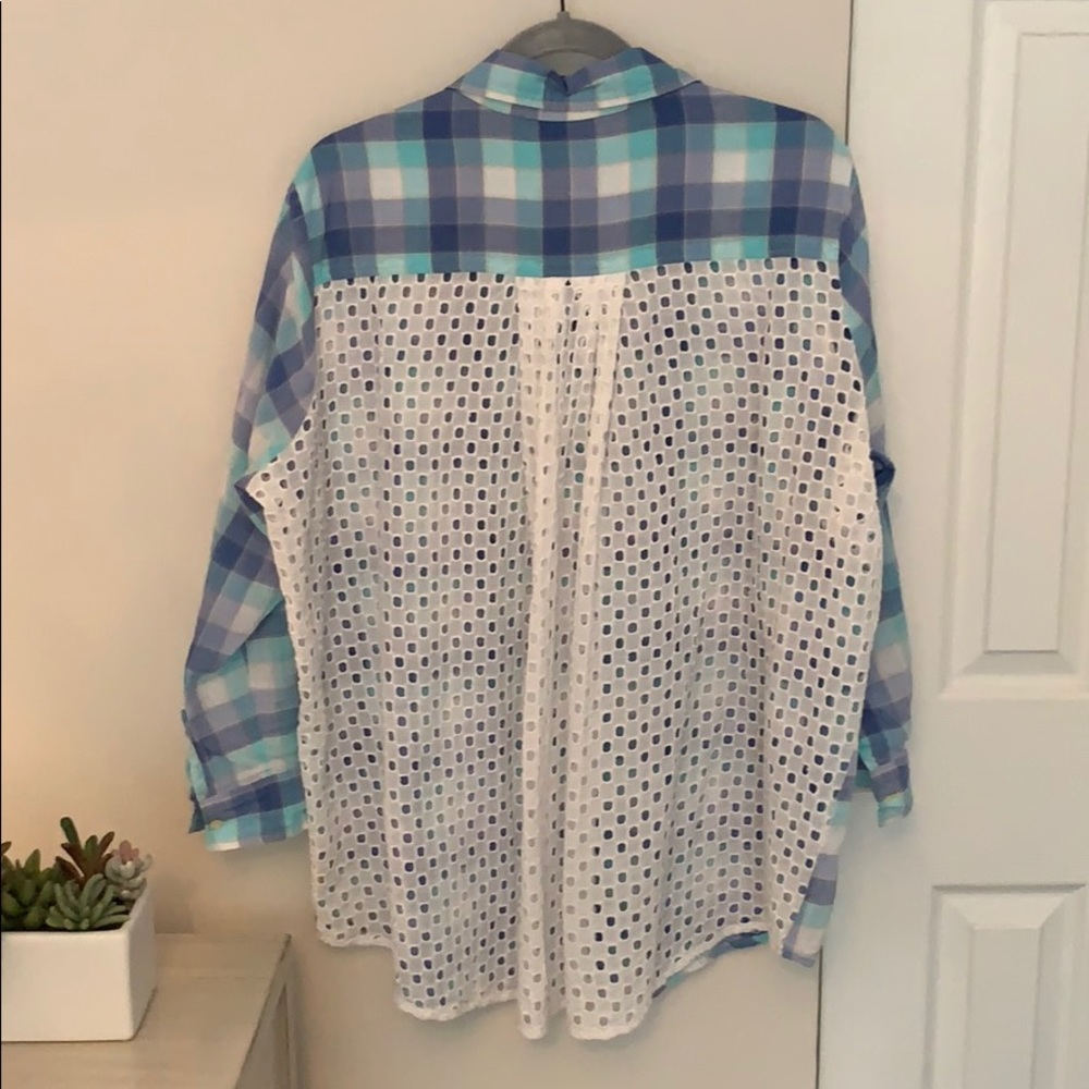 Johnny Was button up top!